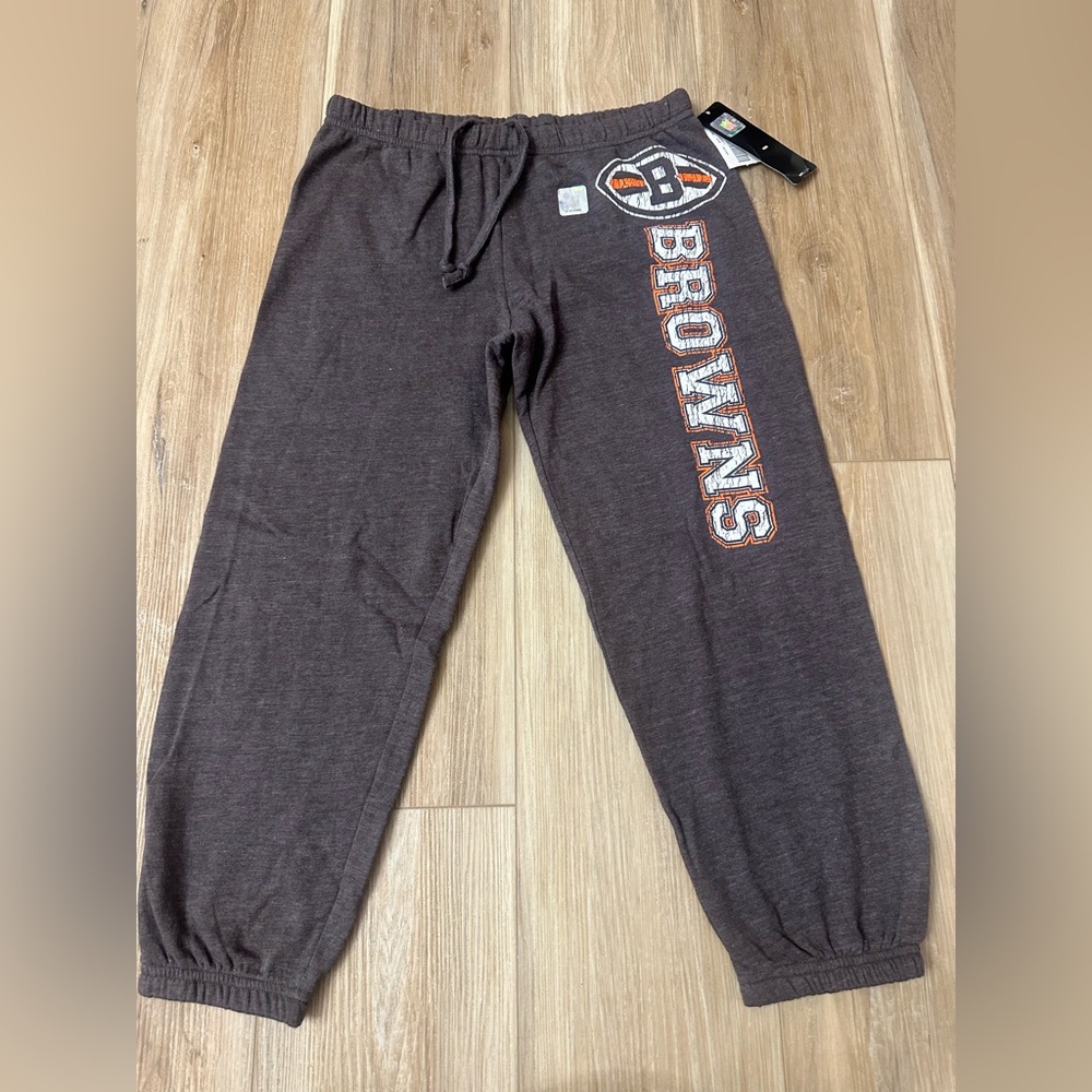 NFL Brown Sweatpants with Team Logo